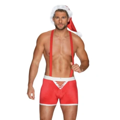 Afbeelding van Obsessive Mr Claus Sexy Kerstkostuum Voor Mannen