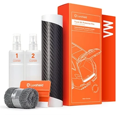 Afbeelding van Luxshield Beschermfolie voor de kofferbak VW ID.7 I 2023 2024, achterbumper, koolstof