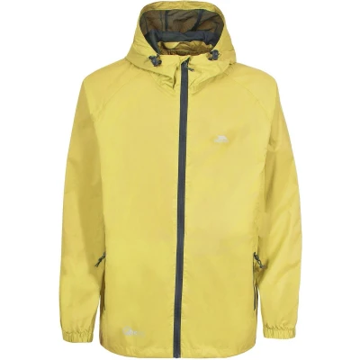 Afbeelding van Trespass Adults Unisex Qikpac Packaway Waterproof Jacket (Yellow)