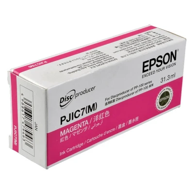 Image de Epson Discproducer PJIC7(M) Magenta original cartouche d&#039;encre pour PP 100, 100AP, 100II, 100IIBD, 100III, 100N, 100NII