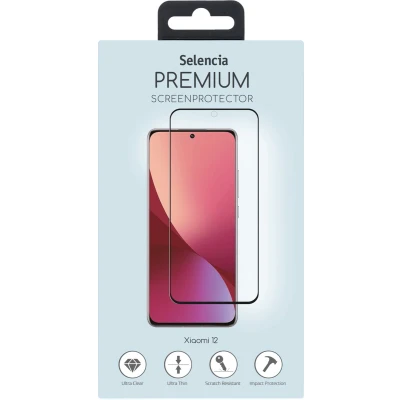 Afbeelding van Selencia Screenprotector Geschikt voor Xiaomi 12X / 12 Tempered Glass Gehard Glas Premium