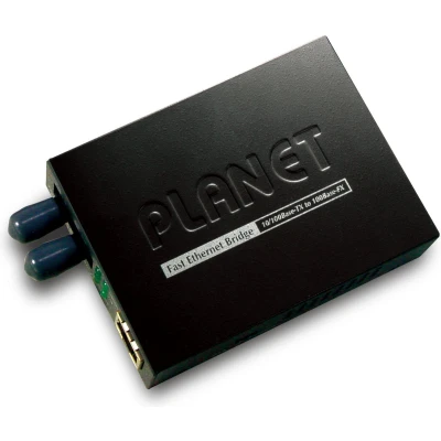Afbeelding van PLANET FT 801 netwerk media converter 100 Mbit/s 1310 nm Multimode Zwart
