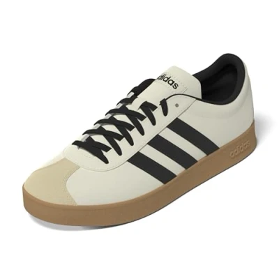 Afbeelding van Adidas VL Court Base dames sneakers wit zwart Maat 39 1/3