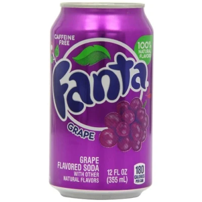 Afbeelding van Fanta Grape 12x355ML USA Amerikaans Drinken