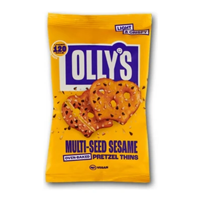 Afbeelding van Olly&#039;s Pretzels Sesame 10 x 35 gram