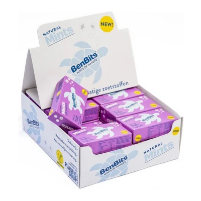 Afbeelding van Benbits Mints Dropmint Fliptop 24 x 30 gram