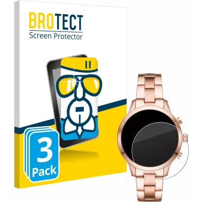 Afbeelding van BROTECT Screenprotector voor Michael Kors Access Runway (41 mm) Folie Beschermfolie Beschermglas transparant (3 Stuks)