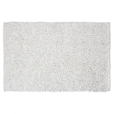 Afbeelding van Sealskin Twist Badmat Polyester 60x90 cm Wit