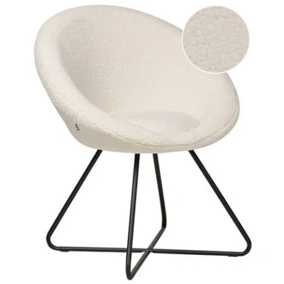 Afbeelding van FLOBY II Fauteuil Crème Bouclé