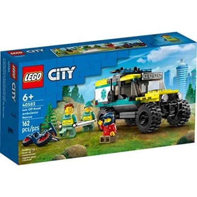 Afbeelding van LEGO City 4x4 Terreinambulance redding 40582