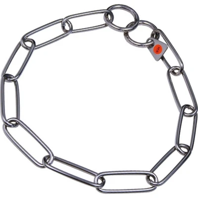 Afbeelding van Hondenhalsband Hs Sprenger Zilverkleurig Lengte Schakels 58 cm