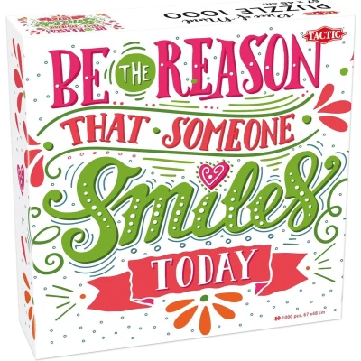 Afbeelding van Puzzel Be the Reason that Someone Smiles Today 1000 Stukjes