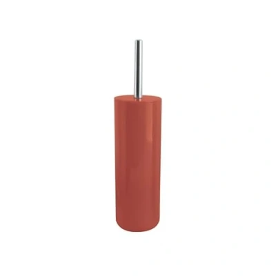 Afbeelding van MSV Porto Toilet/wc borstel in houder kunststof terracotta 38 cm