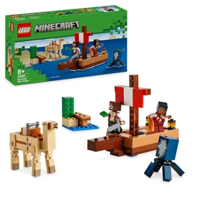 Image de LEGO® Minecraft® 21259 Le voyage du bateau pirate