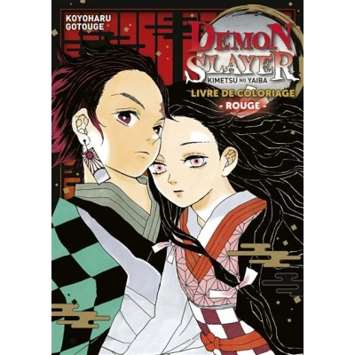 Image de Demon Slayer Livre de coloriage N01 : Rouge