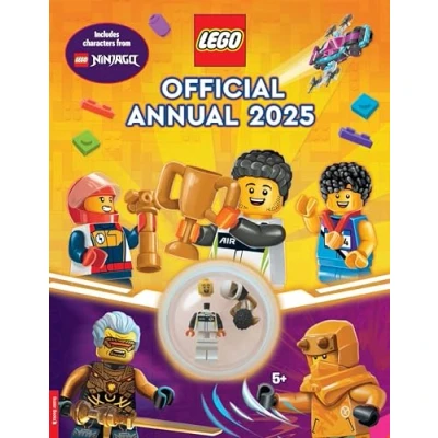Afbeelding van LEGO® Annual Books: Official 2025 (with racing driver minifigure and trophy)