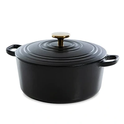 Afbeelding van Bk Bourgogne Stoofpot Pitch Black 28cm, 6,7 Liter