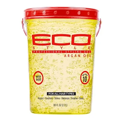 Afbeelding van Ecoco Eco Style Gel Argan Oil Voor alle haartypes Glans en glad haar Revitaliseert het Maximale fixatie geen schilfers plakkerigheid