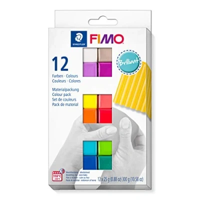 Afbeelding van Fimo soft set colour pack 12 brilliant colours