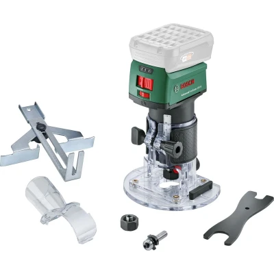 Afbeelding van Bosch Home and Garden AdvancedTrimRouter 18V 8 06039D5000 Bovenfreesmachine Brushless, Incl. accessoires, Zonder accu, lader