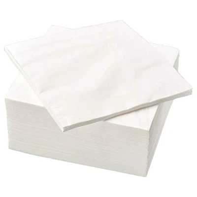 Afbeelding van Ikea FANTASTISK IKE 500.357.52 papieren servetten, 40 x cm, 100 stuks, wit