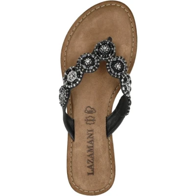 Afbeelding van Lazamani Teenslippers zwart Maat 43