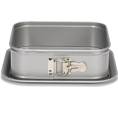 Afbeelding van Patisse Silver Top Springvorm Met Bodem 23 Cm Zilver