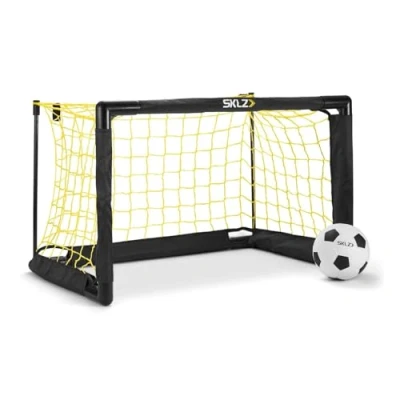 Afbeelding van SKLZ Pro Mini Soccer voetbal Goal Voetbaldoel Inclusief zachte foam Indoor Voetbaltraining 56 x 39 cm Alle leeftijden Zwart / Geel