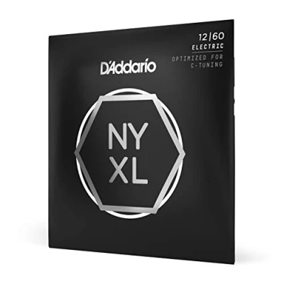 Afbeelding van D&#039;Addario NYXL 12 60 Carbon Steel Alloy Elektrische gitaarsnaren