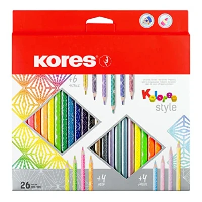 Afbeelding van Kores Kolores Style, Meerkleurig, 26 stuk(s)