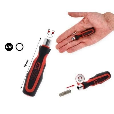 Afbeelding van KS Tools 1/4 Bit Schraubendreher ohne Schnellver Bitschroevendraaier
