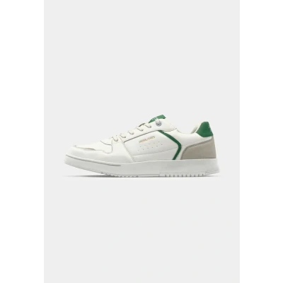 Afbeelding van Jack &amp; Jones Jfwealing Sneakers laag, Heren, Maat: 40, White/trekking green Hoogwaardig imitatieleer