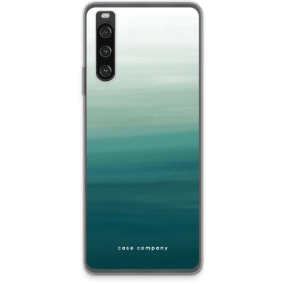 Afbeelding van Case Company® hoesje geschikt voor Sony Xperia 10 IV Ocean Soft Cover Telefoonhoesje Bescherming aan alle Kanten en Schermrand