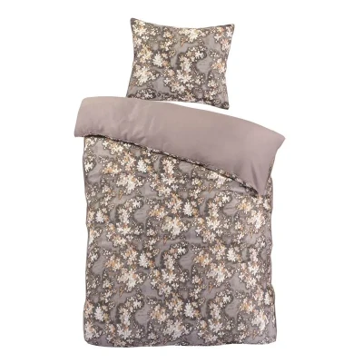 Afbeelding van Papillon Aurora Dekbedovertrek Eenpersoons 140x200/220 Beige