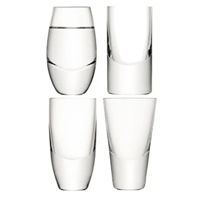 Afbeelding van L.S.A. Lulu Vodkaglazen Set van 4 Stuks Transparant