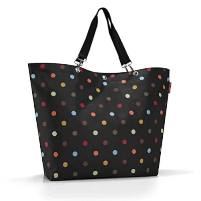 Afbeelding van Reisenthel Shopper XL Strandtas Maat Polyester 35L Dots Zwart