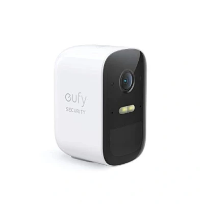 Afbeelding van eufy Security eufyCam 2C draadloze bewakingscamera, 180 dagen batterijduur, 1080p HD, IP67 weerbestendig, nachtzicht, compatibel met Homekit, dubbele camera set, zonder maandelijkse kosten.