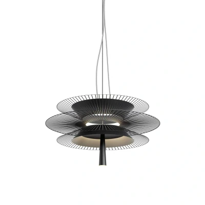 Afbeelding van Forestier Gravity 2 hanglamp Ø68cm zwart