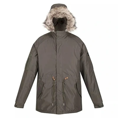 Afbeelding van Regatta Salinger III Winterjas, Heren, Maat: 62, Dark khaki