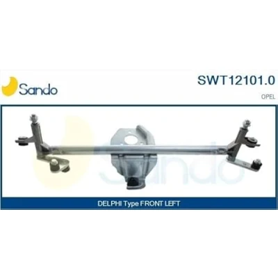 Afbeelding van SANDO SWT12101.0 Ruitenwisser Mechaniek Voor voertuigen met stuur links OPEL: Corsa C Hatchback