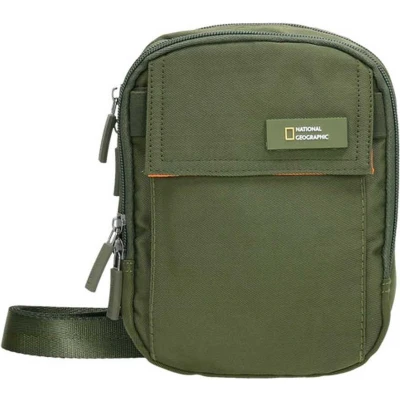 Afbeelding van National Geographic Crossbodytas / Schoudertas Academy N13902 khaki