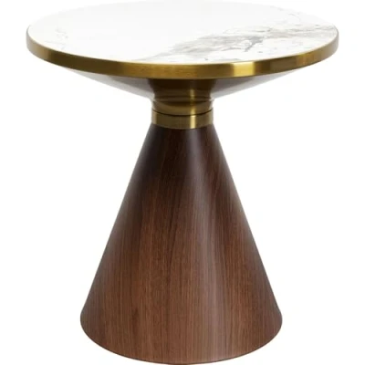 Afbeelding van Bijzettafel Cono keramiek 50cm Kare Design