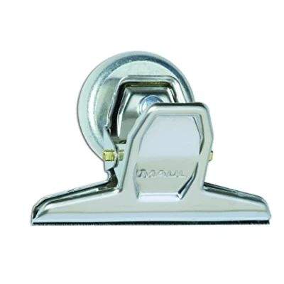 Afbeelding van MAULpro Papierklem zilver metaal 2 stuks 7 x 12.5 5 cm MAUL