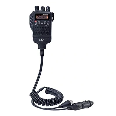 Afbeelding van PNI Escort HP 62 Draagbaar CB radiostation, multi standaard, 4W, 12V, AM FM, ASQ instelbaar op 5 niveaus, RF winst 9 Dual Watch, Scan, Lock