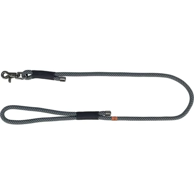Afbeelding van Trixie Soft Rope Hondenriem Zwart / Grijs 100X1 CM