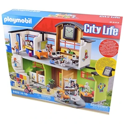 Image de 9453 Ecole aménagée, Playmobil City life
