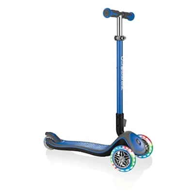Image de Trottinette Globber Elite Deluxe Lights Bleu