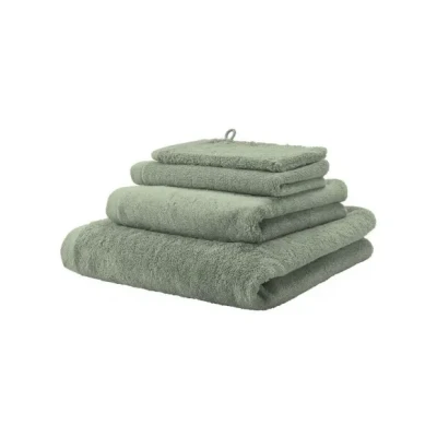 Afbeelding van Aquanova London Badhanddoek 600 Gr/m2 55 X 100 Cm Mosgroen