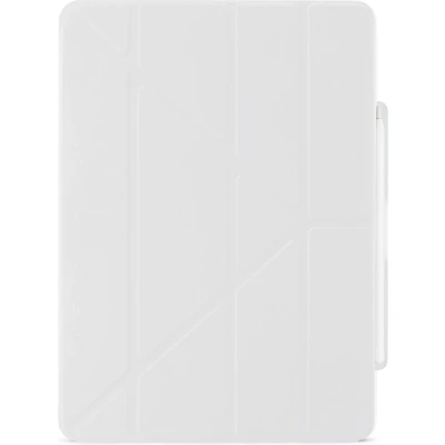 Afbeelding van Pipetto Tablet Hoes Geschikt voor iPad Pro 13 (2024) M4 Origami No3 Pencil Case Wit /White