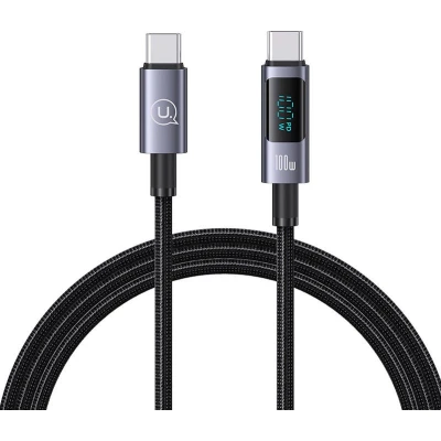Afbeelding van USAMS USB kabel Type C naar 100W 1,2 m Grijs